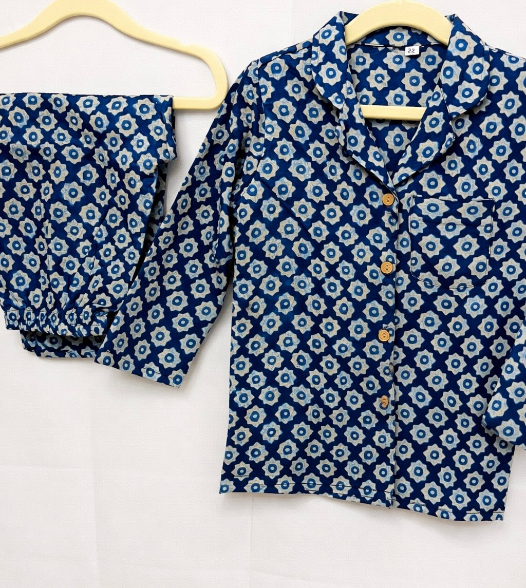 Cambric Cotton Night Suit