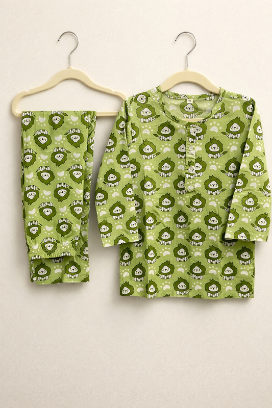 Cambric Cotton Night Suit
