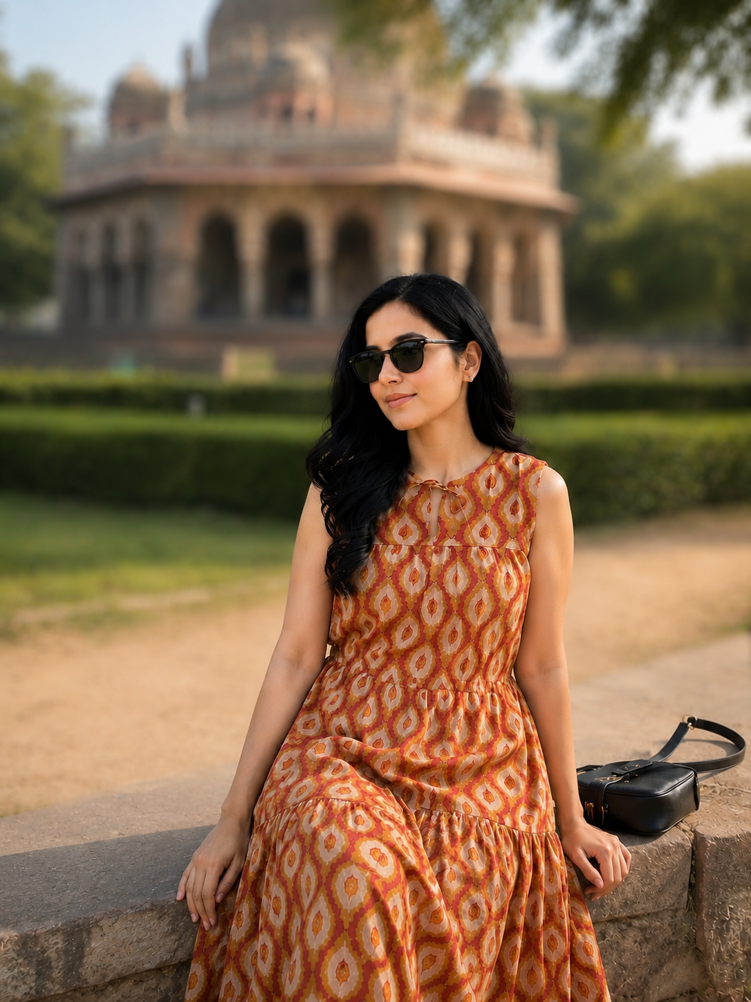 Handblock Cotton Dress