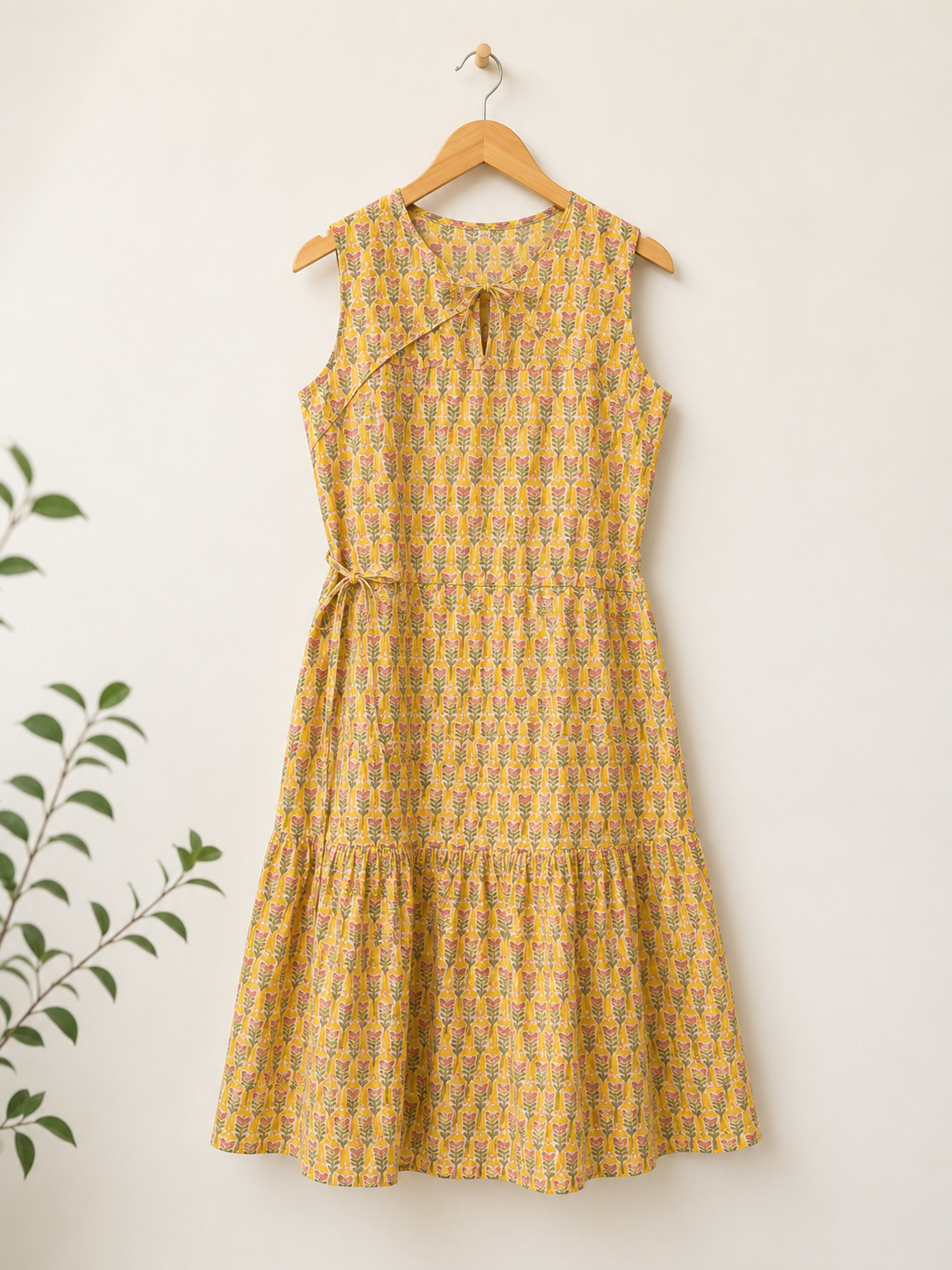 Handblock Cotton Dress