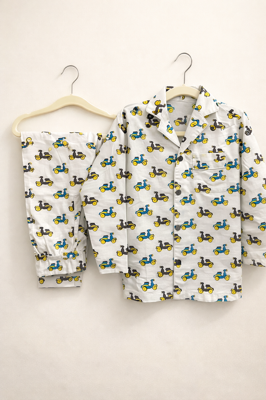 Cambric Cotton Night Suit
