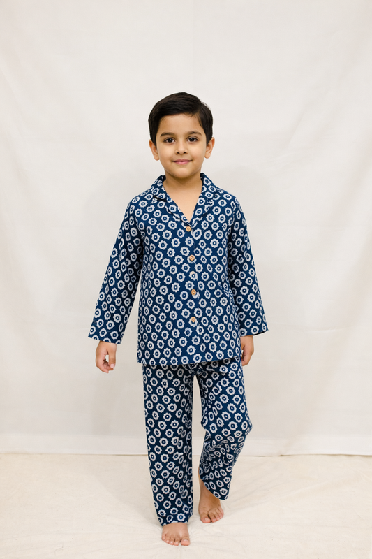Cambric Cotton Night Suit