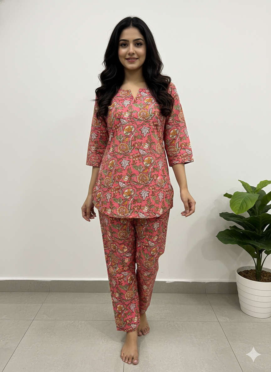Women Pyjama Night Suit