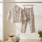 Tiny Wheels Cambric Cotton Unisex Night Suit