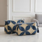 Blue Cotton Pouch Set of 2