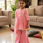 Pink Blossom Sharara Set