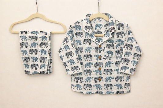 Cambric Cotton Night Suit