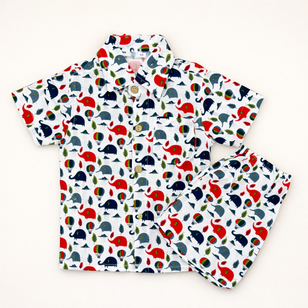 Cambric Cotton Night Suit
