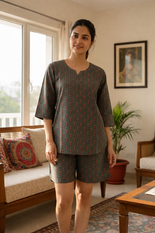 Women Shorts Night Suit