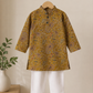 Mustard Cotton Kurta Pyjama