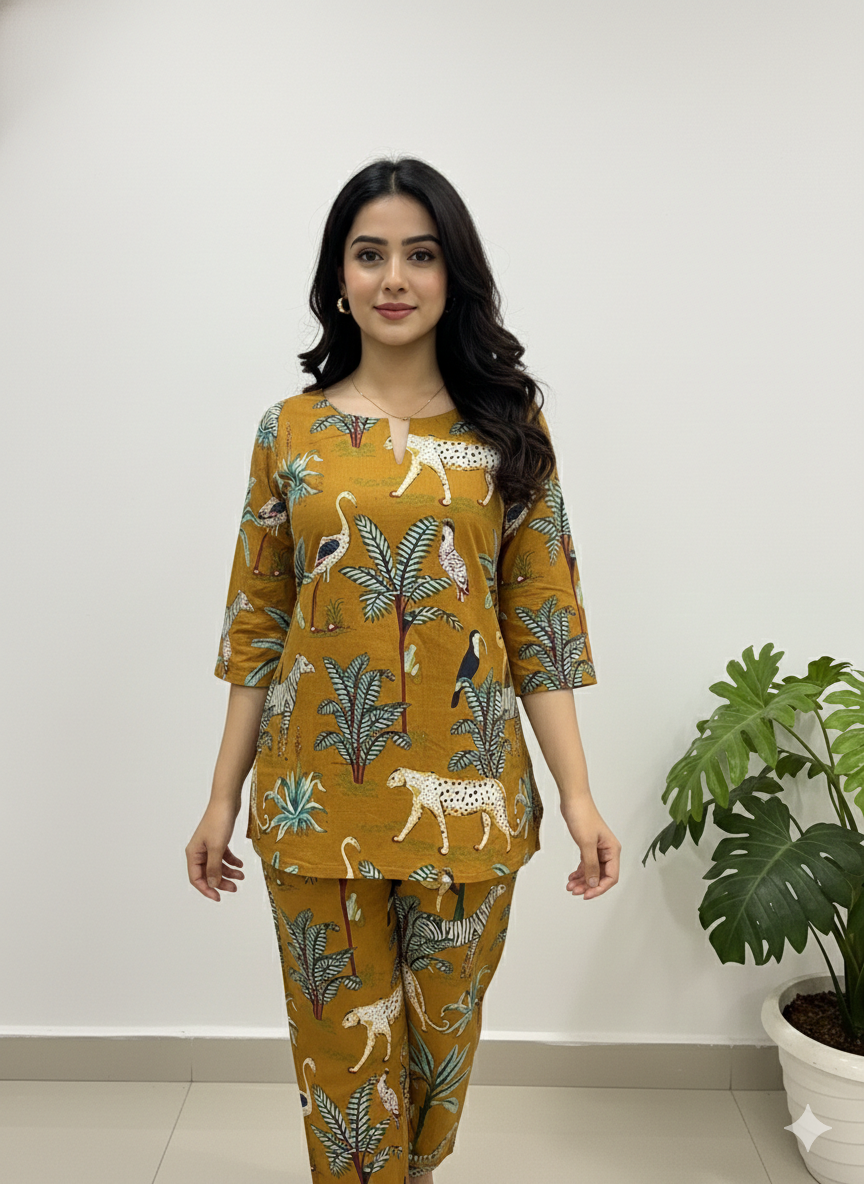 Women Pyjama Night Suit