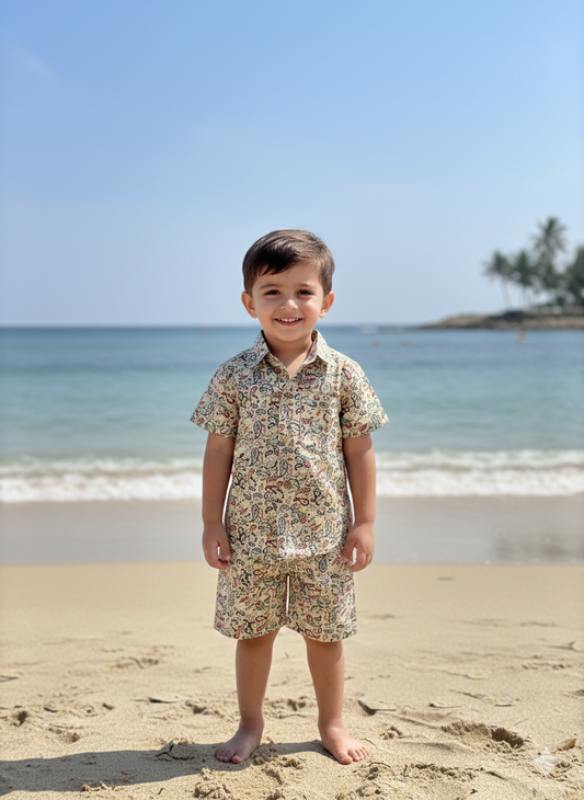Cambric Cotton Night Suit