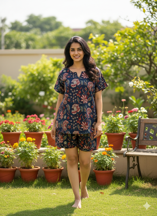 Women Shorts Night Suit