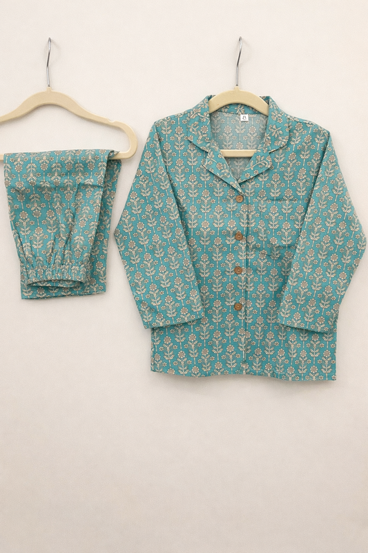 Cambric Cotton Night Suit