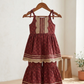 Purple Sharara Set