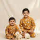 Sheep Cambric Cotton Night Suit