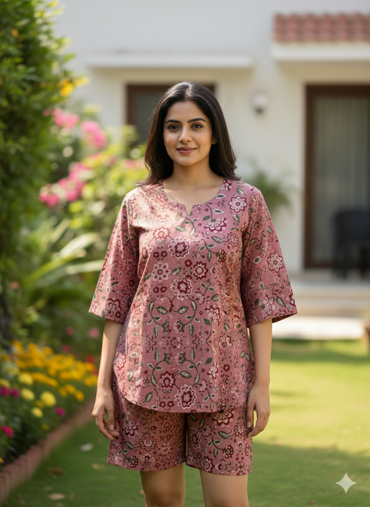 Women Shorts Night Suit