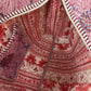 Big Floral Handblock Tote Bag