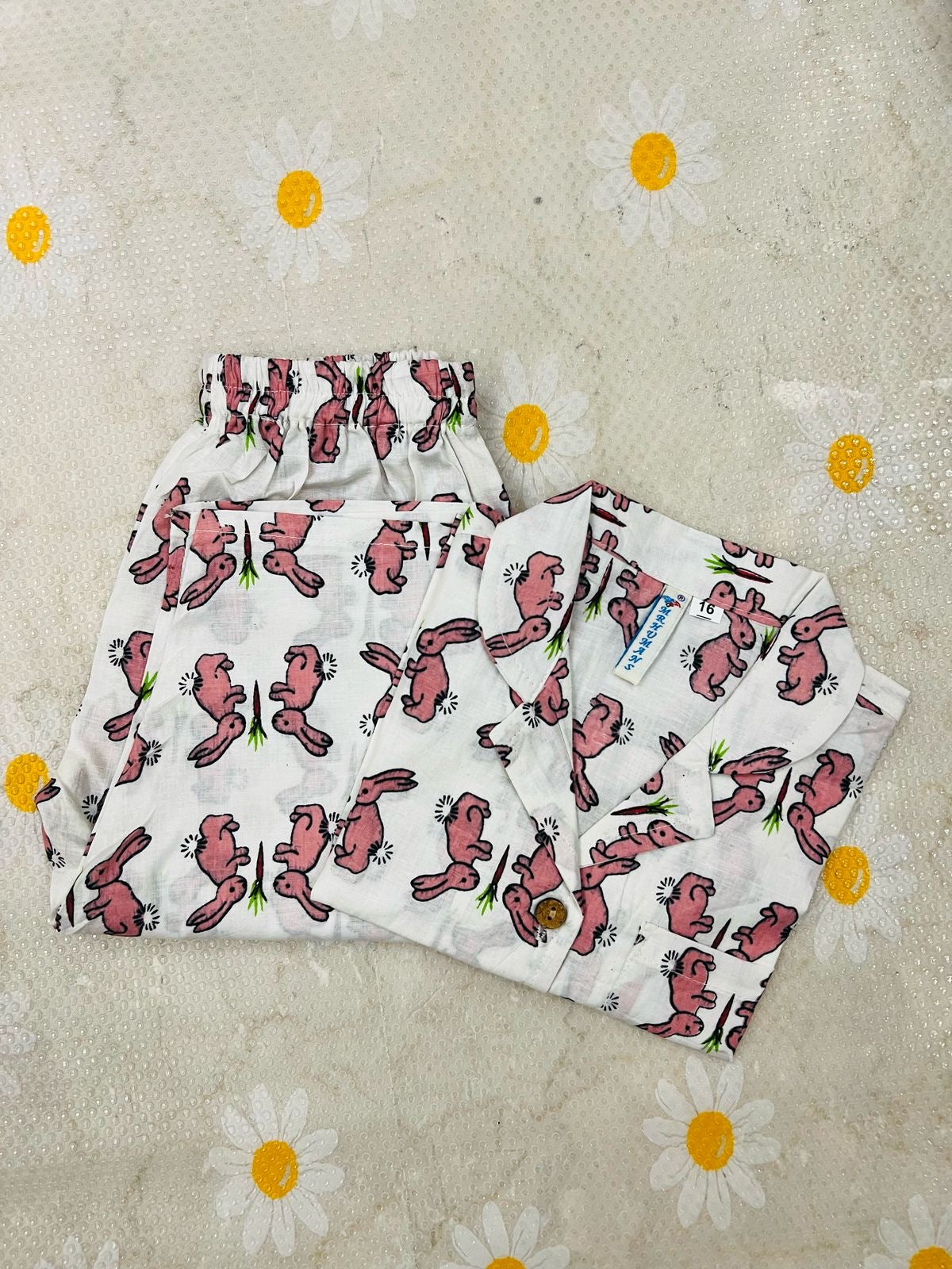 Cambric Cotton Night Suit