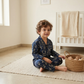 Indigo Animal Print Cotton Night Suit