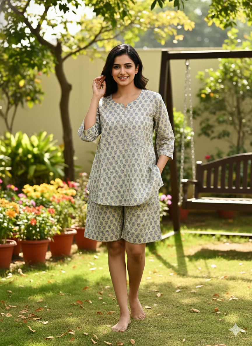 Women Shorts Night Suit