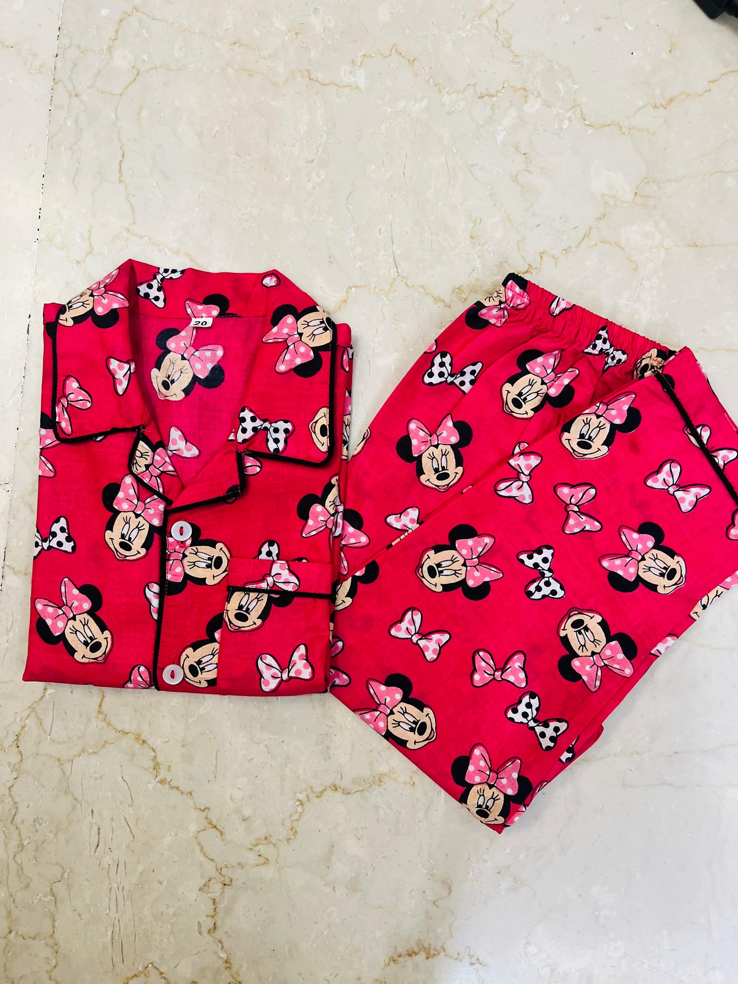 Cambric Cotton Night Suit
