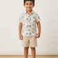 Safari Print Cotton Shirt