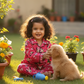 Cambric Cotton Night Suit
