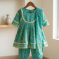 Blue Afgani Salwar Suit Set