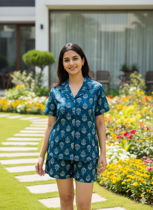 Women Shorts Night Suit