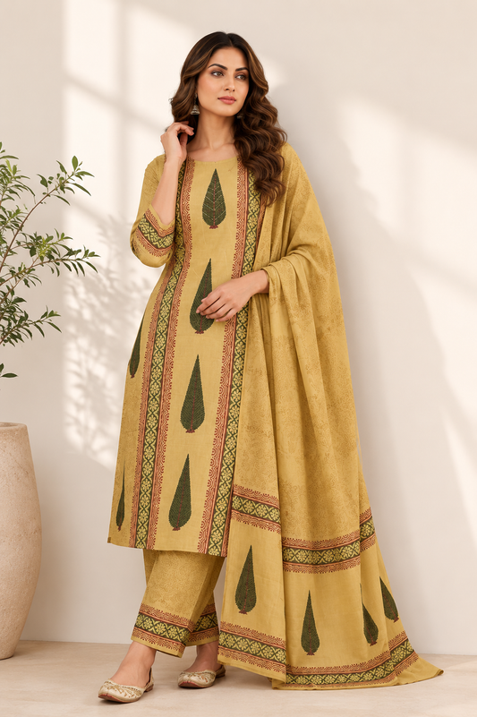 Noor Mul-mul suit set