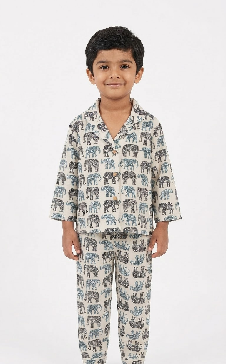 Ele-Fun Cotton Night Suit