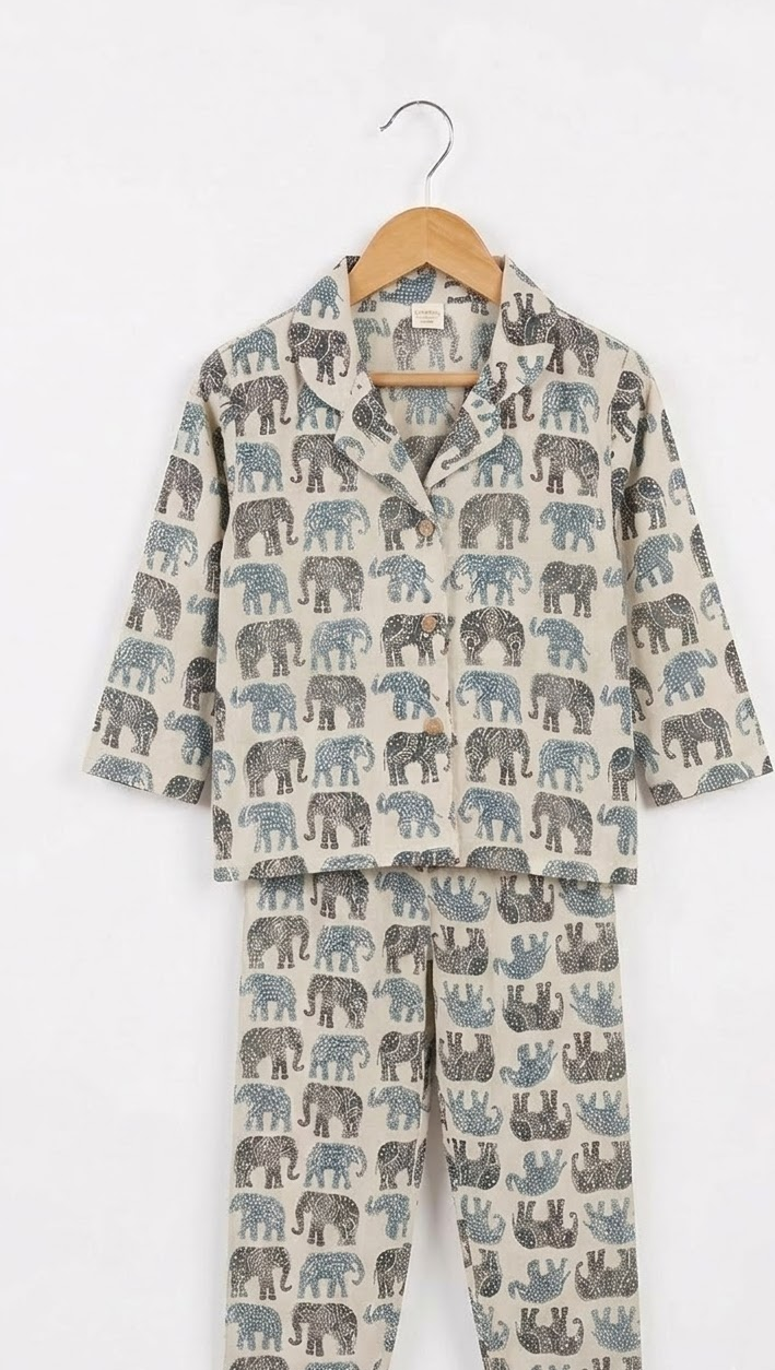 Ele-Fun Cotton Night Suit